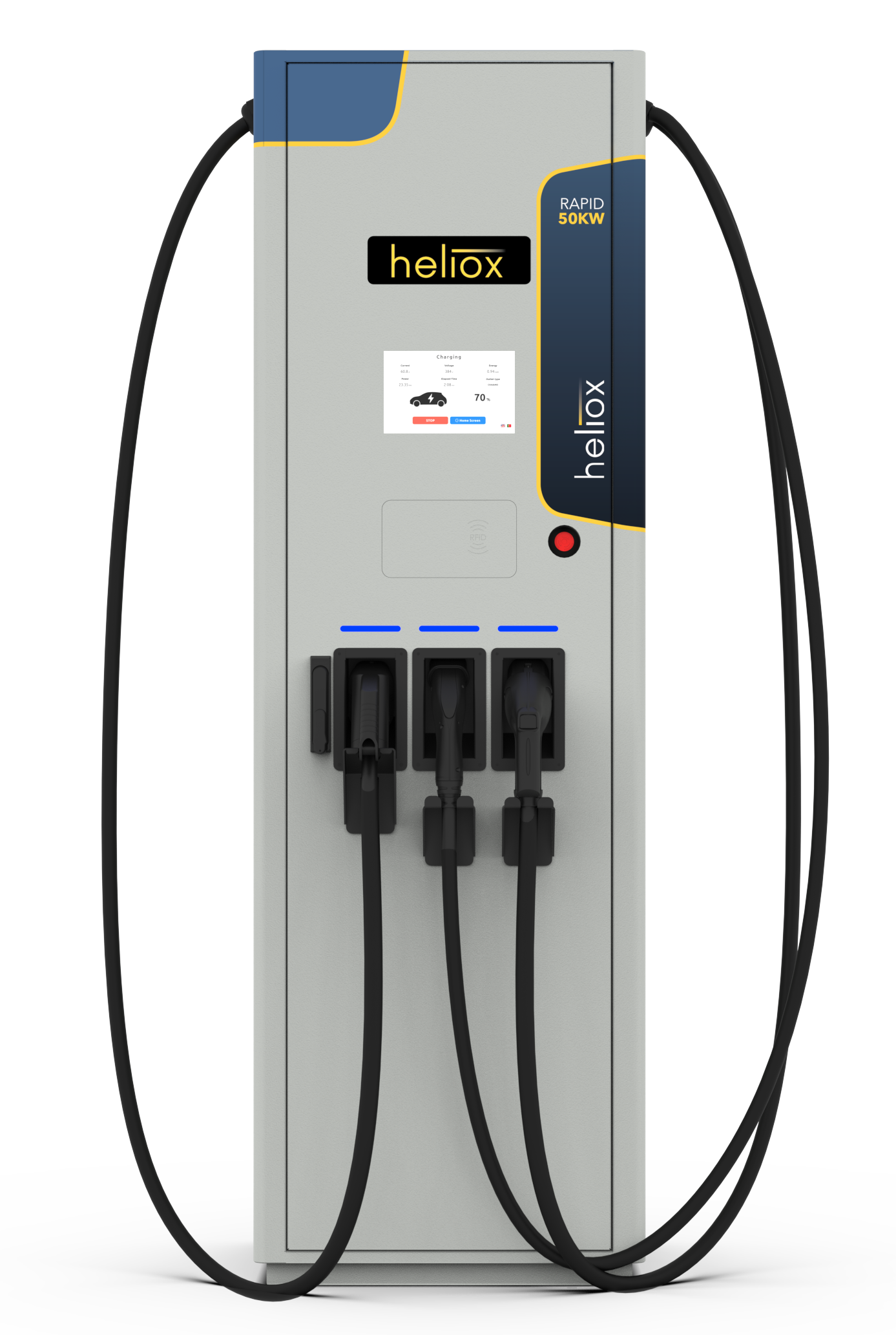 Product Datasheet | Rapid 50kW AIO EV Charging Station