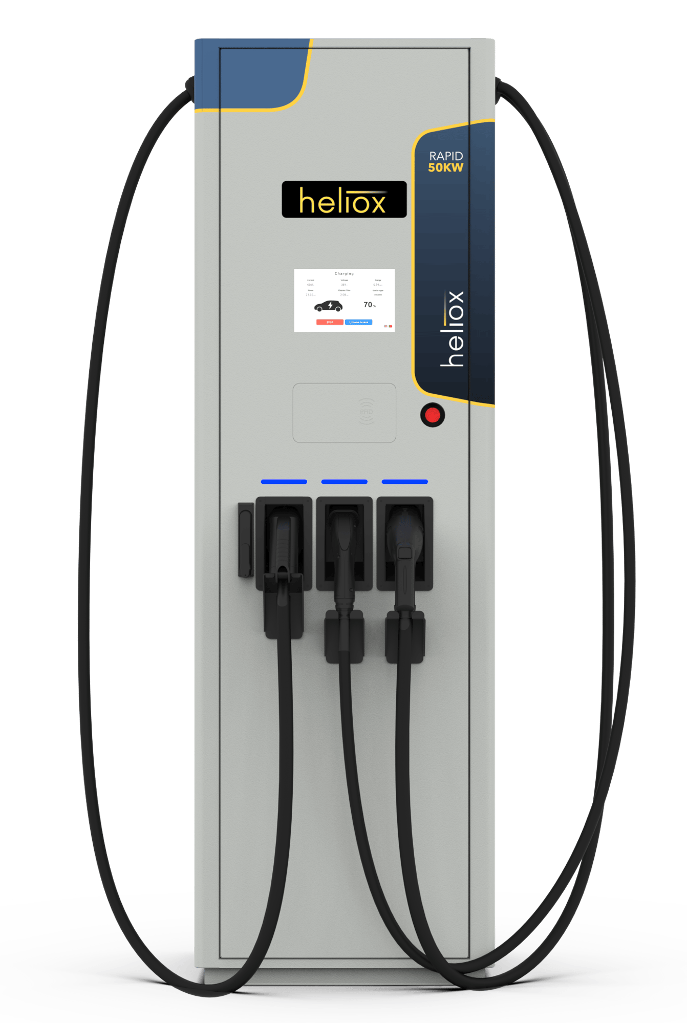 Heliox Rapid CS 50KW - Original Labels - Front (1)